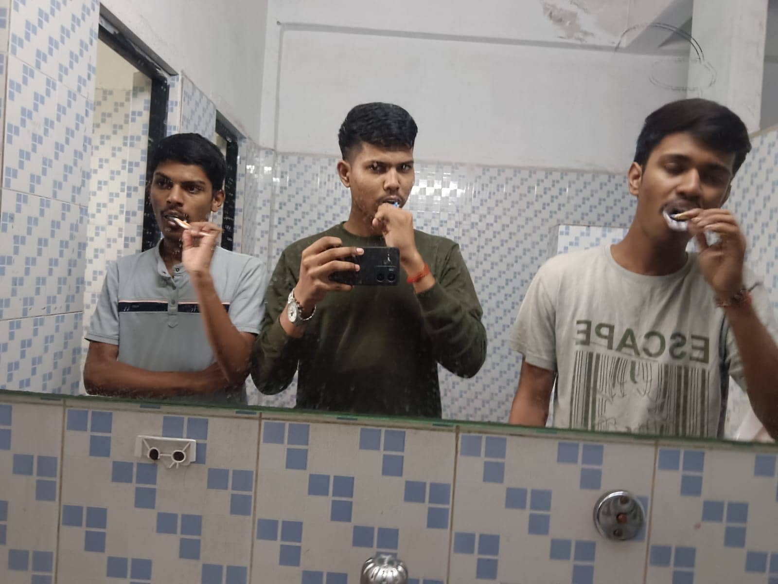 Brushing at the First Hackathon 😅