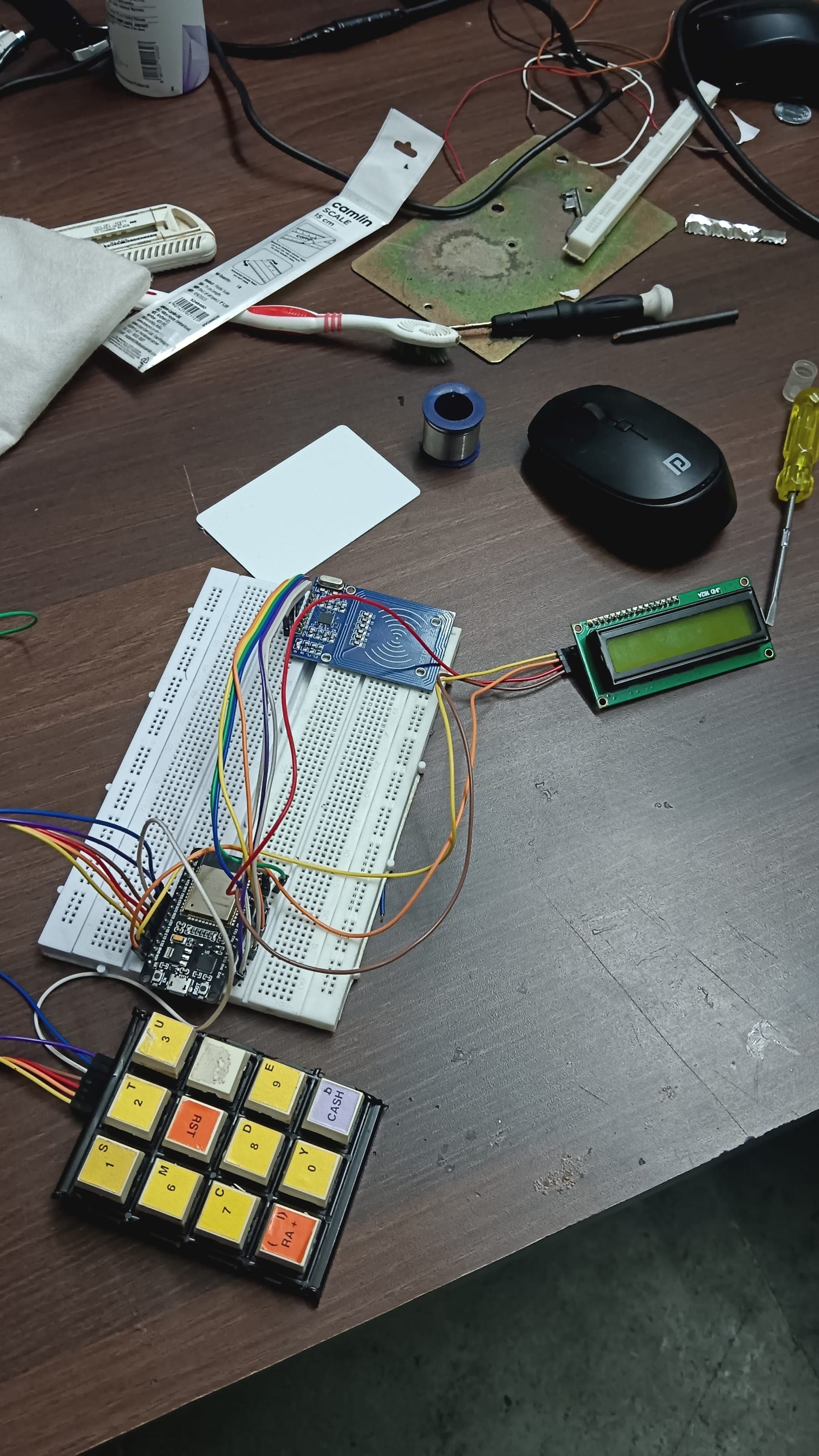 RFID College Management System — detail 1